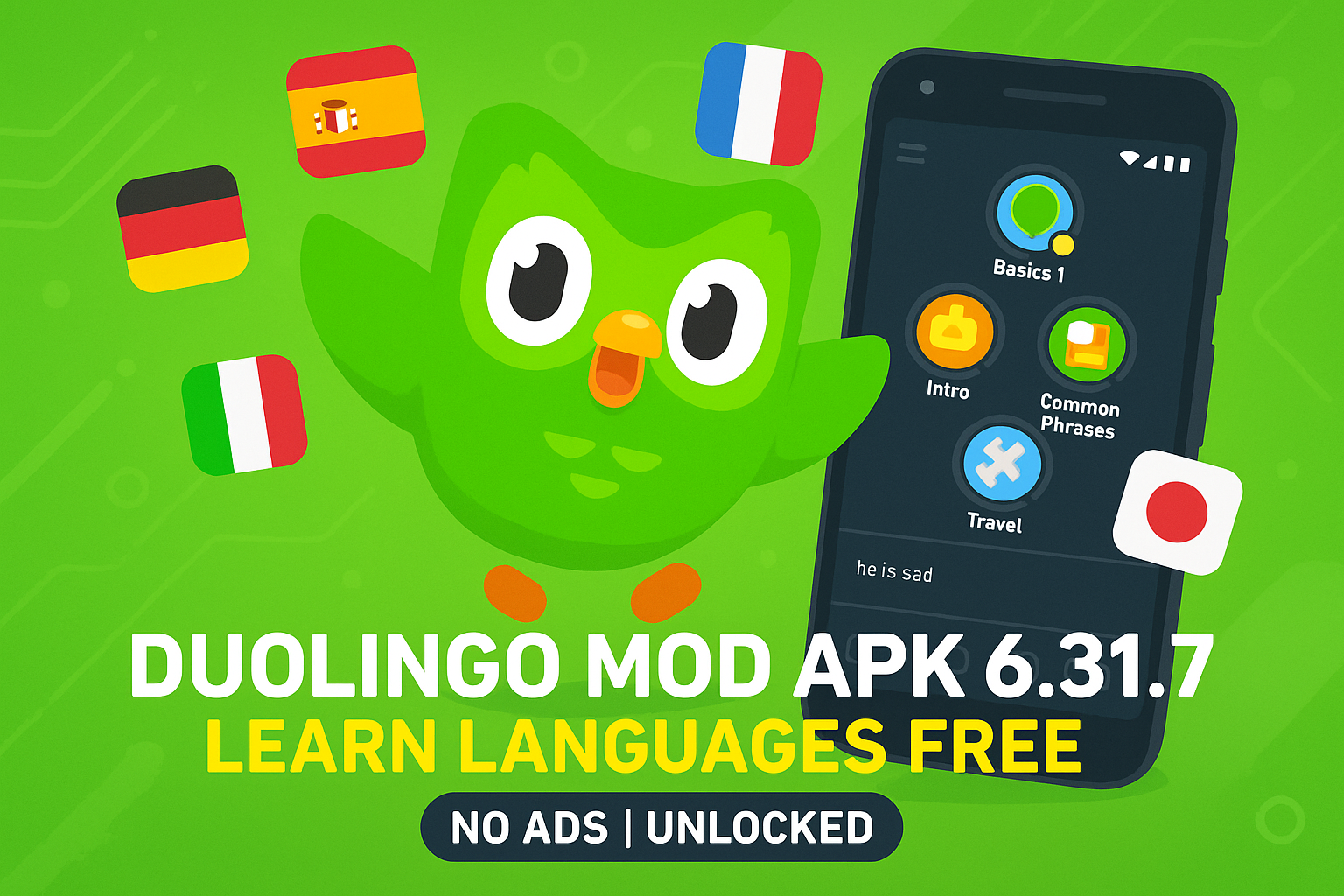 Download Duolingo – Language Lessons 6.31.7 (Unlocked MOD APK)